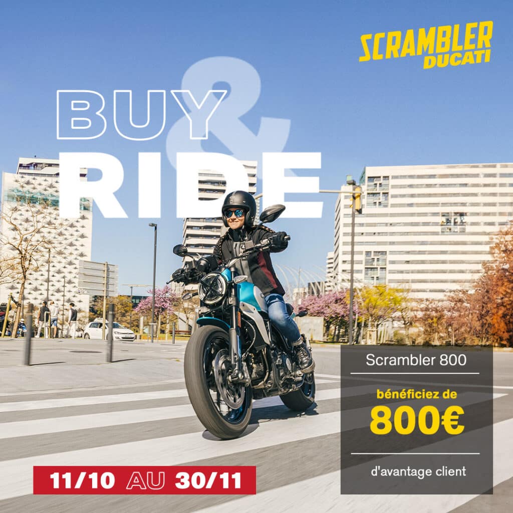 Offre spécial Scrambler 800 rosso moto ducati nice