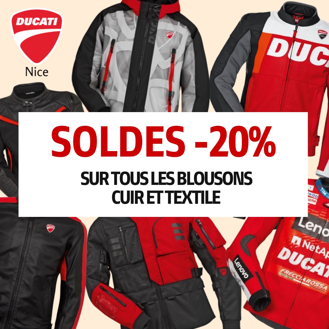 promo soldes blouson ducati